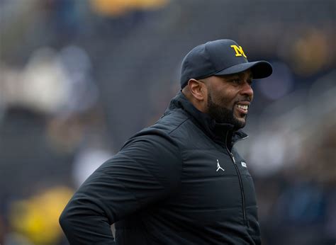 Sherrone Moore is asking for trouble by embracing .